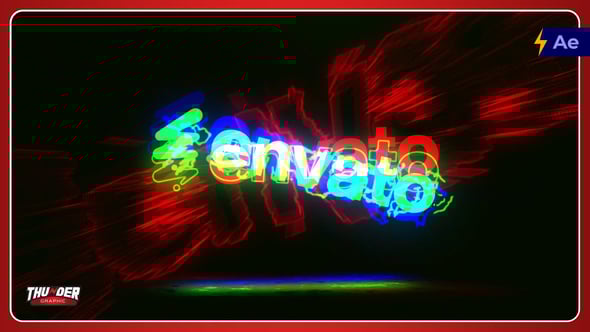 Videohive Energetic Glitch Logo Reveal