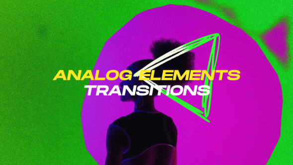 Videohive Analog Elements Transitions 59751926