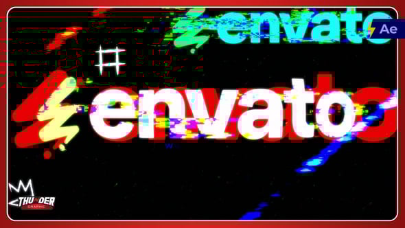Videohive Urban Glitch Logo Reveal
