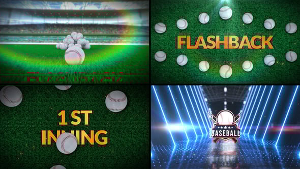 Videohive Baseball Bumper 6 (3-Bumpers)