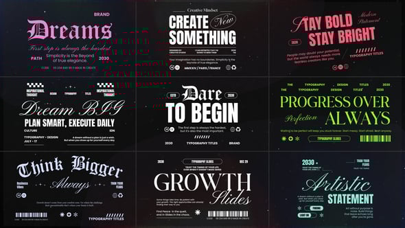 Videohive Cinematic Titles vol.01