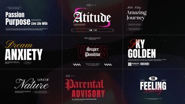Videohive Cinematic Titles vol.05