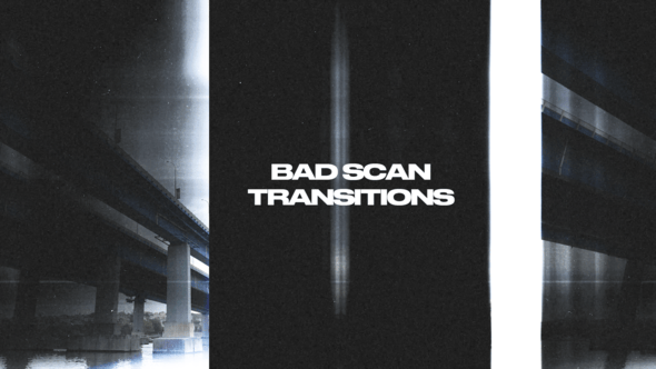 Videohive Bad Scan Transitions