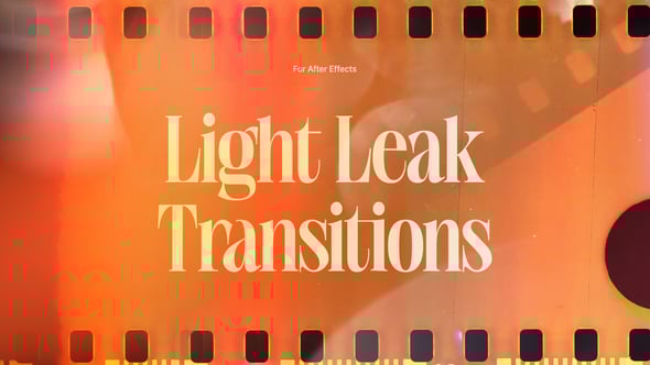 Videohive Light Leak Transition