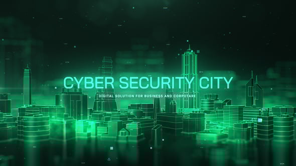 Videohive Cyber Security City Presentation