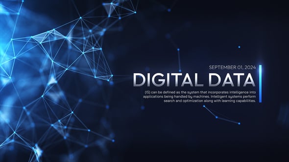 Videohive Digital Data Timeline Presentation