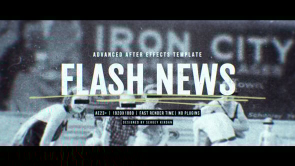 Videohive Flash News
