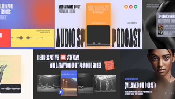 Videohive Podcast – Audio Spectrum Visualizer 59751704