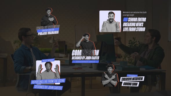 Videohive Lower Thirds with Embedded Media