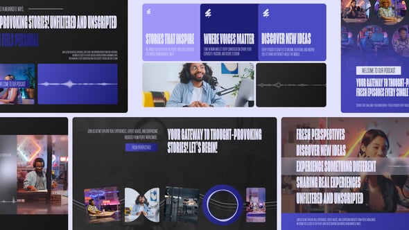 Videohive Podcast Visualizer Pack