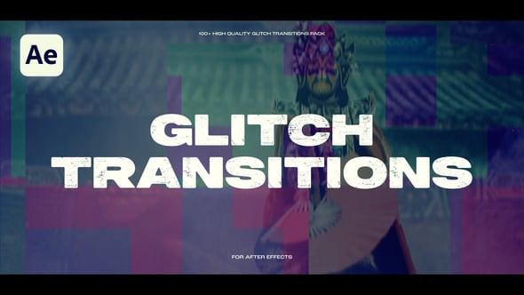 Videohive Glitch Transitions 58560964