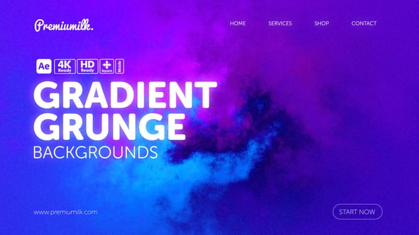 Videohive Gradient Grunge Backgrounds