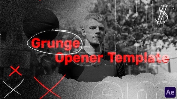 Videohive Grunge Opener 59516014