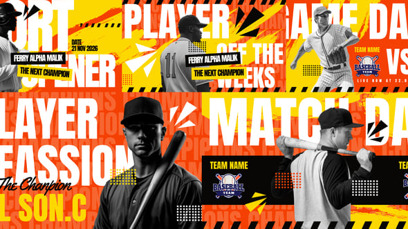 Videohive Baseball Opener After Effect