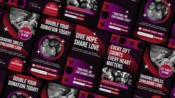 Videohive Charity & Donation