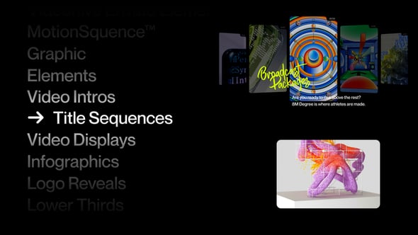 Videohive Title Sliders