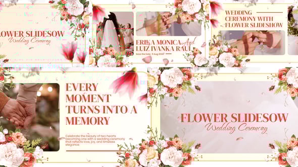 Videohive Flower Slideshow 59632734