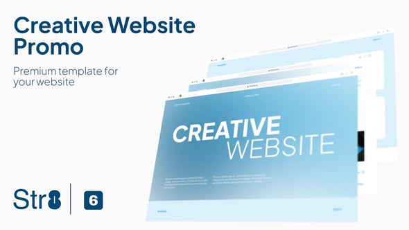 Videohive Creative Website Promo