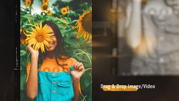 Videohive Cinematic Grunge Photo Slideshow