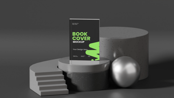 Videohive Book Cover Mockup 59688206