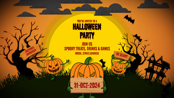 Videohive Halloween Party 54802841