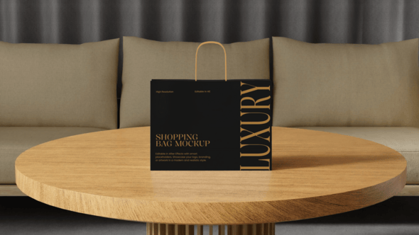 Videohive Shopping Bag Mockup