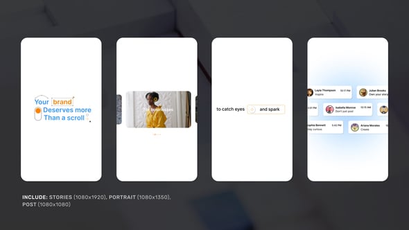 Videohive Vertical Brand Intro