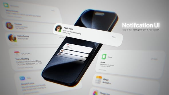 Videohive Notification UI Kit