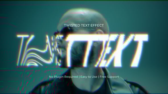 Videohive Twisted Text Effects