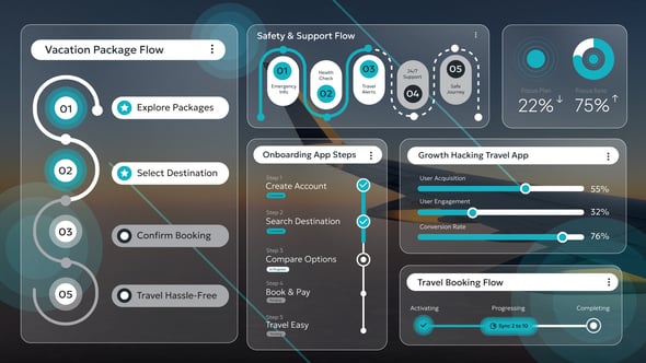 Videohive UI Glass Infographic