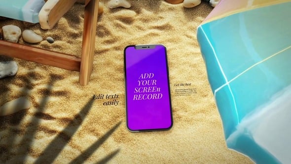 Videohive Summer Phone Mockup