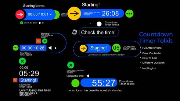 Videohive Countdown Timer Toolkit V39