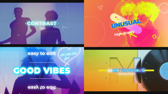 Videohive Contrast Intro for After Effects