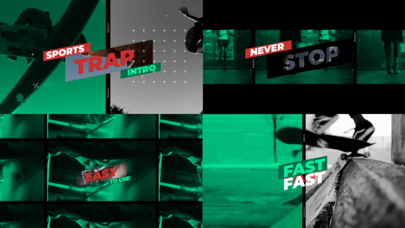 Videohive Sports Trap for After Effects