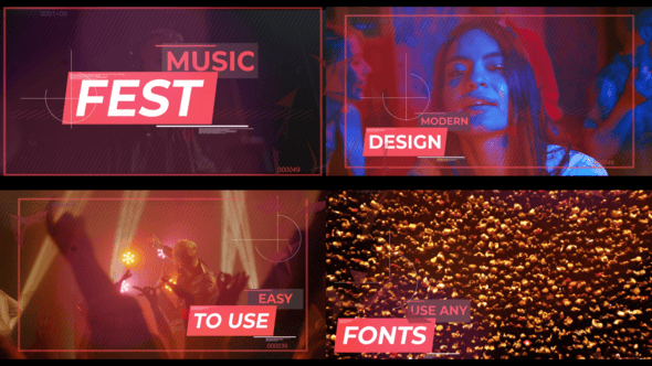 Videohive Music Fest for After Effects