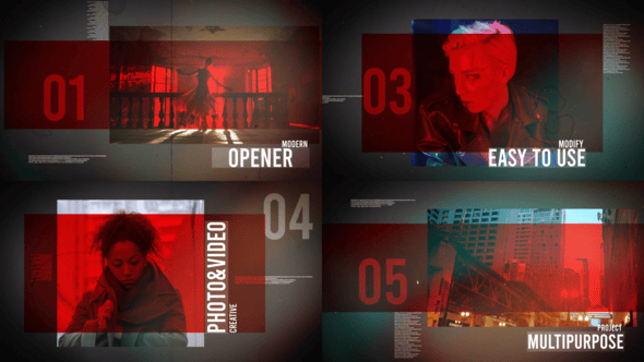 Videohive Modern Stylish Opener for After Effects