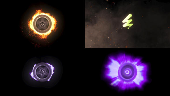 Videohive High Speed Fire Tire for After Effects