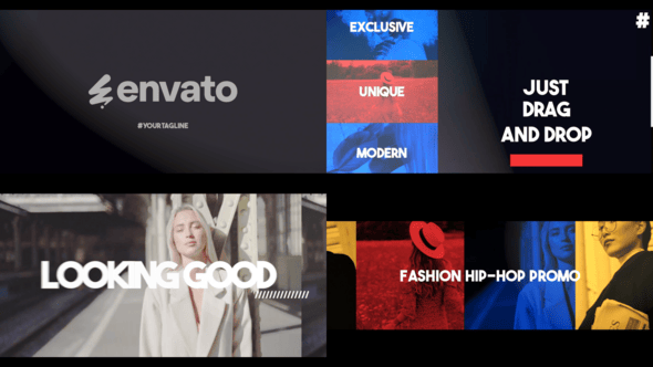 Videohive Fashion Hip Hop Promo for After Effects