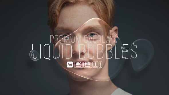 Videohive Premium Overlays Liquid Bubbles