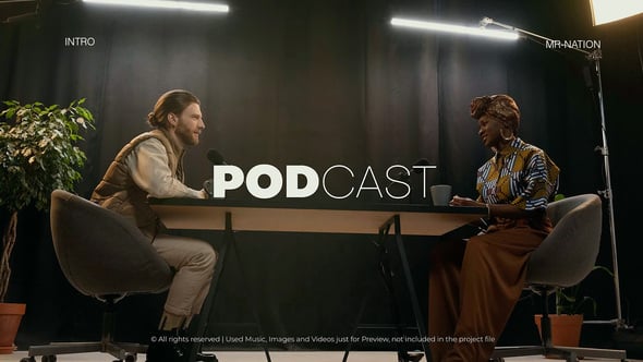 Videohive Podcast Intro 59905925