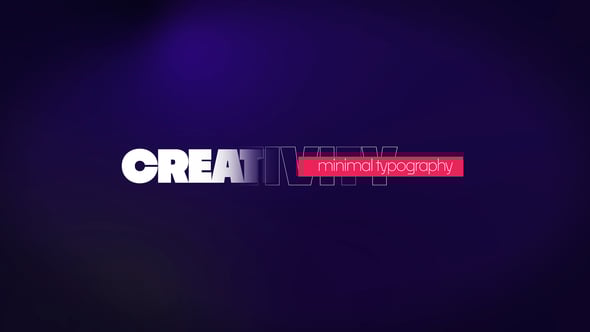 Videohive Minimal Titles 60042212