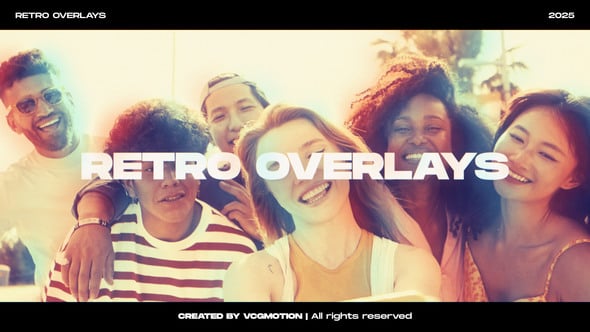 Videohive Retro Overlays