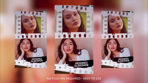 Videohive Vertical Memories Spring