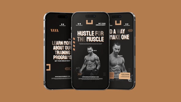 Videohive Gym Fitness Vertical Promo