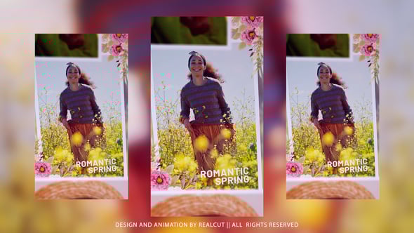 Videohive Vertical Romantic Spring 60172340