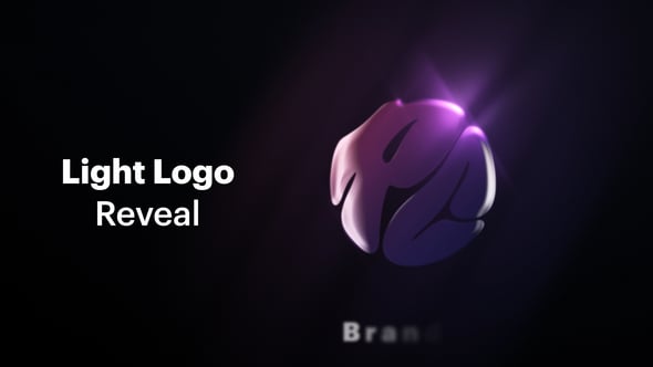 Videohive Light Logo Reveal 59623404