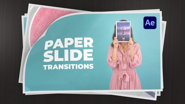 Videohive Paper Slide Transitions for After Effects