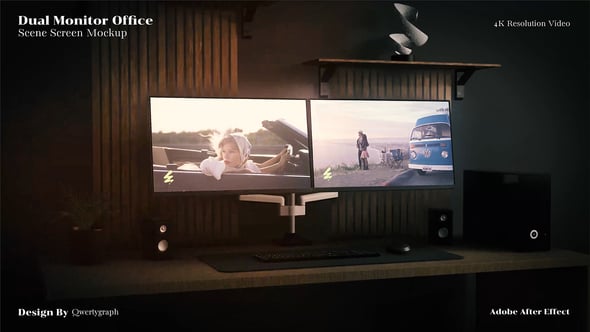 Videohive Desktop Computer Mockup
