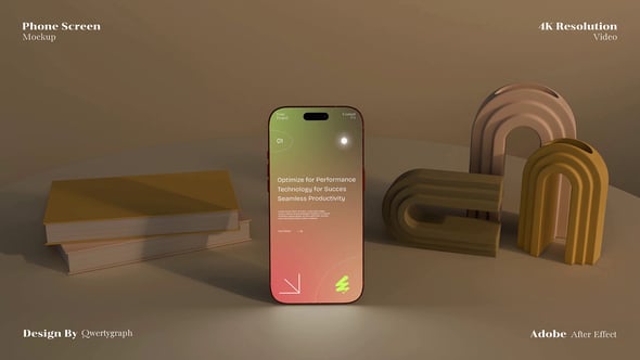 Videohive Phone Screen Mockup 59851491