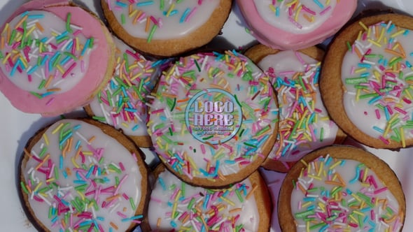 Videohive Sugar Frosted Cookie Logo Opener